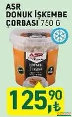 ASR DONUK İŞKEMBE ÇORBASI 750 G fiyat ve kampanya bilgisi